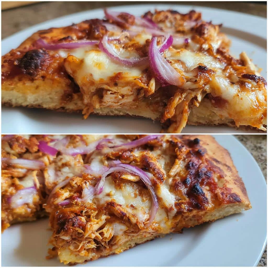 Air Fryer Harissa Spiced Chicken Pizza - detail 1