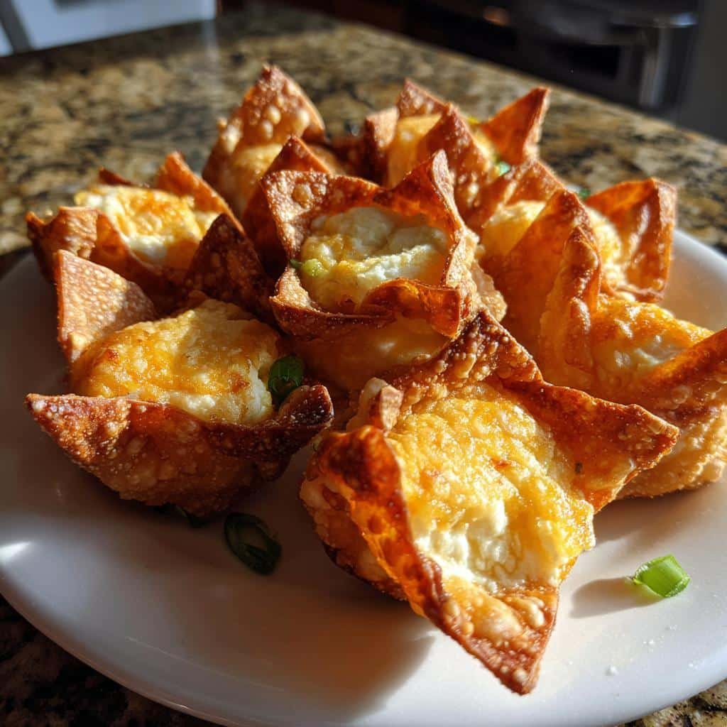 Air Fryer Holiday Cream Cheese Poppers