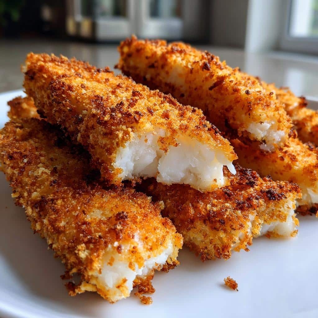 Air Fryer Homemade Fish Sticks (Cod) - detail 1