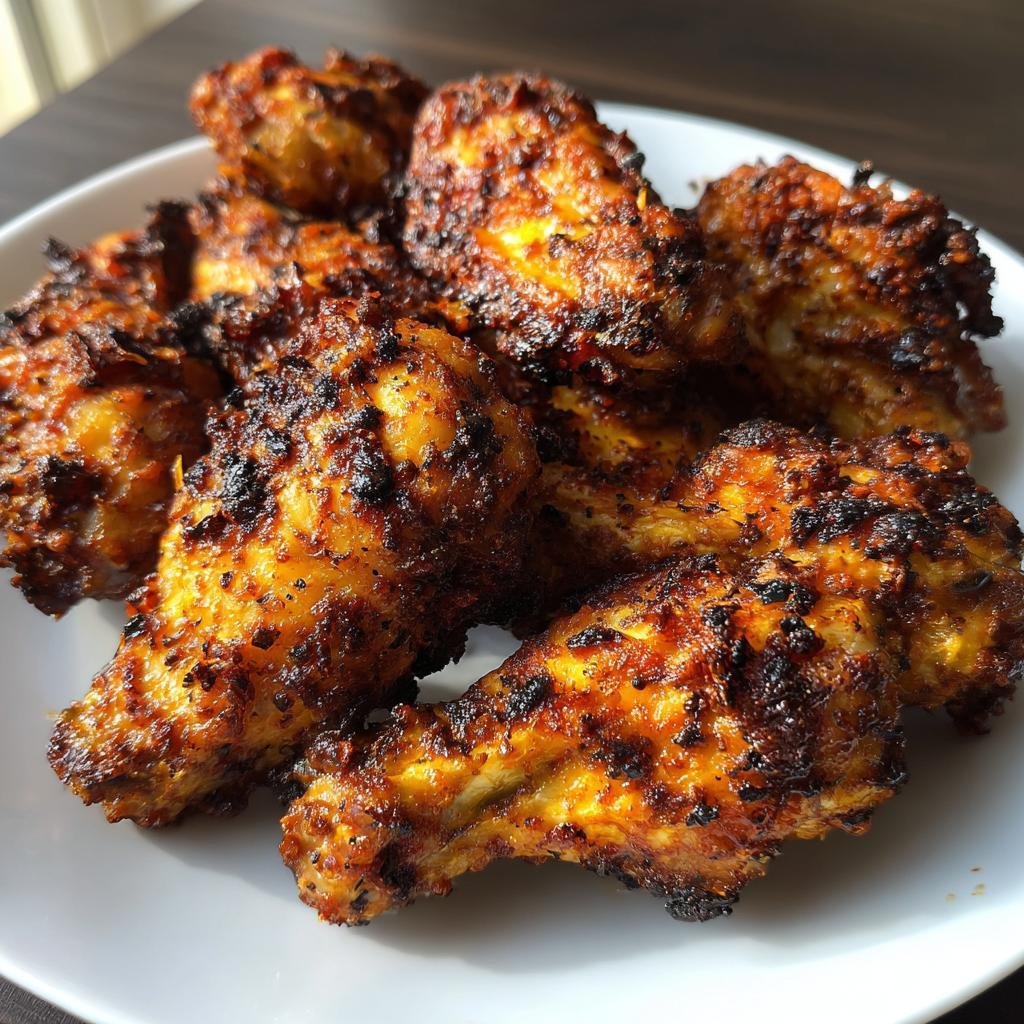 Air Fryer Homemade Football Party Wings