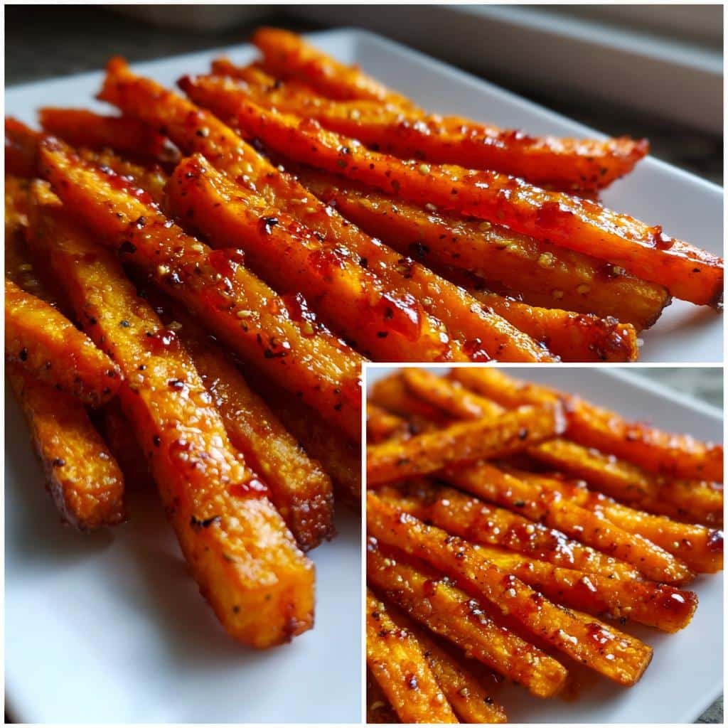 Air Fryer Honey Sriracha Sweet Potato Fries - Irresistible 30-Minute Magic 4 Air Fryer Honey Sriracha Sweet Potato Fries - detail 1