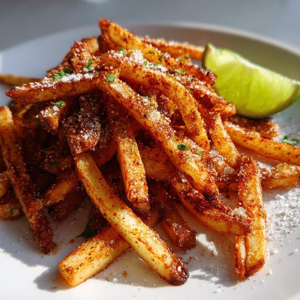 Air Fryer Jicama Chili-Lime Fries - detail 1