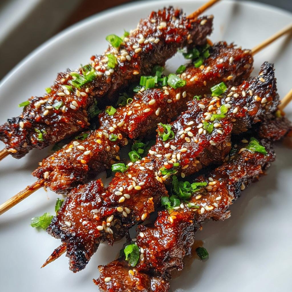 Air Fryer Korean BBQ Sticks