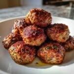 Air Fryer Lamb Meatballs