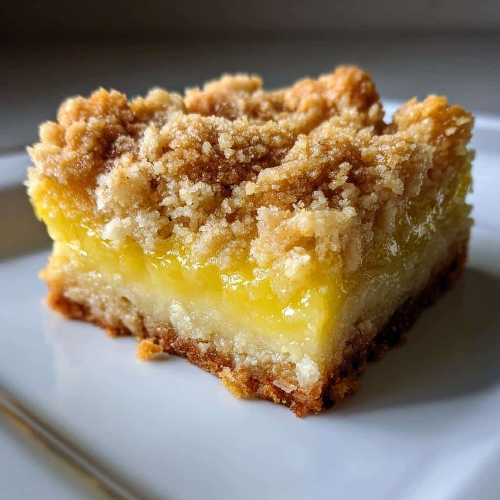 Air Fryer Lemon Crumb Bars