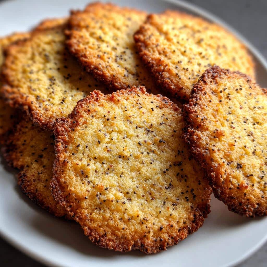 Air Fryer Lemon Poppy Seed Cookies