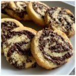 Air Fryer Marble Swirl Cookies (Vanilla + Chocolate)