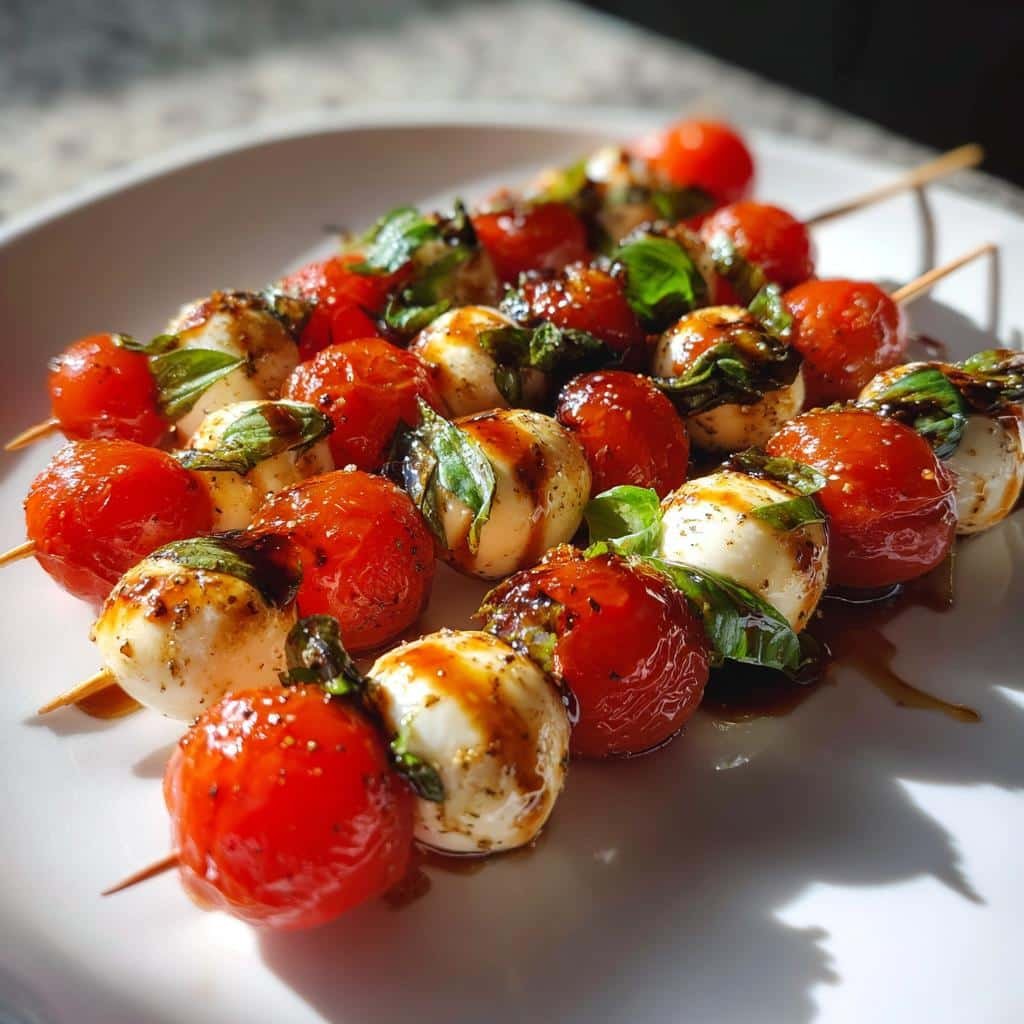 Air Fryer Mini Caprese Bites