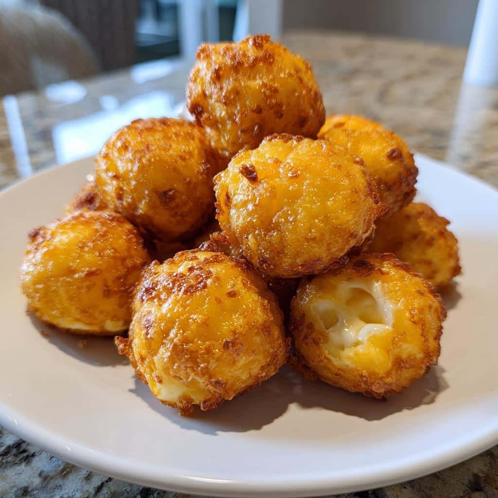 Air Fryer Mini Cheese Balls