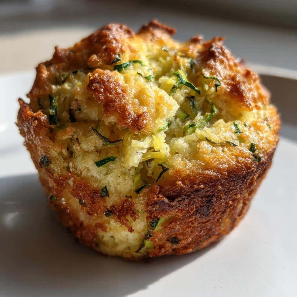 Air Fryer Moist Zucchini Muffins - detail 1