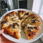 Air Fryer Morel Mushroom Pizza (Spring/Spring Carryover)