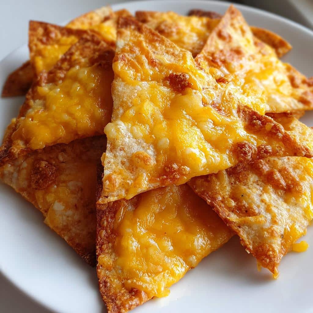 Crispy Air Fryer Nacho Cheese Tortilla Chips in 15 Minutes 4 Air Fryer Nacho Cheese Tortilla Chips - detail 1