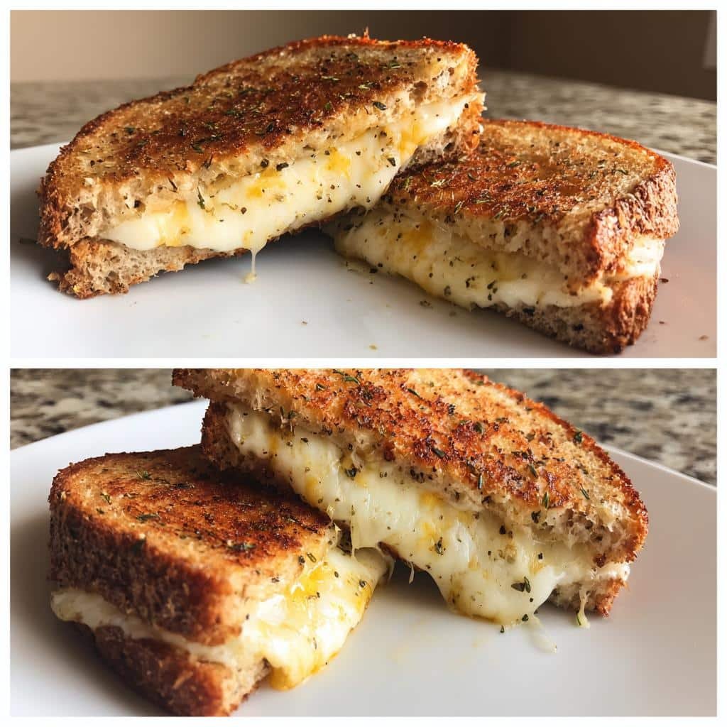 Air Fryer New Year Detox Grilled Cheese (Lighter Version) - detail 1