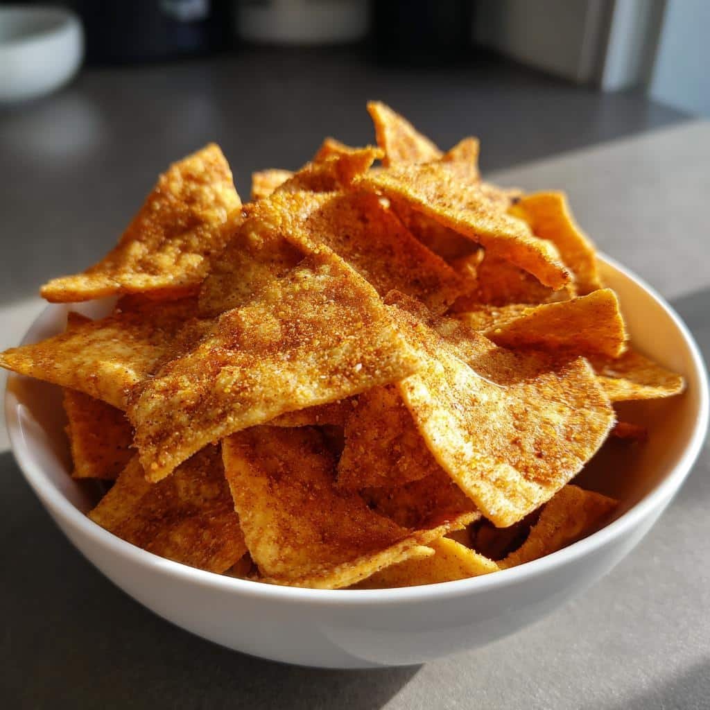 15-Minute Air Fryer Nut-Free Chickpea Chips - Irresistibly Crispy 4 Air Fryer Nut-Free Chickpea Chips - detail 1