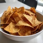 Air Fryer Nut-Free Chickpea Chips