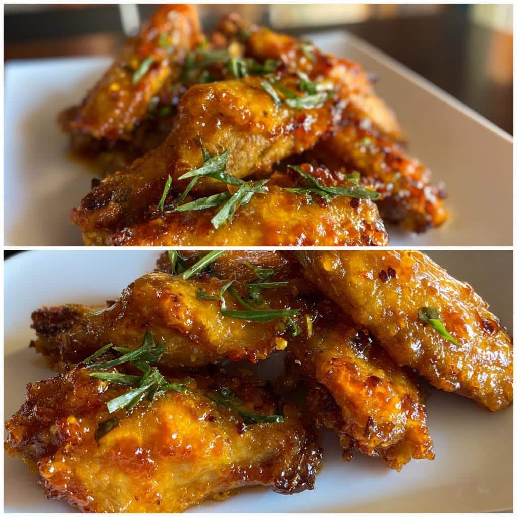 Air Fryer Orange Wings