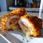 Air Fryer Oven Chicken Cordon Bleu