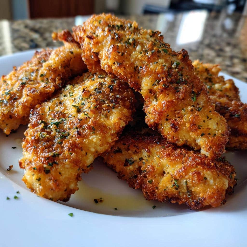 Crispy Air Fryer Parmesan Ranch Chicken Tenders in 22 Minutes 4 Air Fryer Parmesan Ranch Chicken Tenders - detail 1