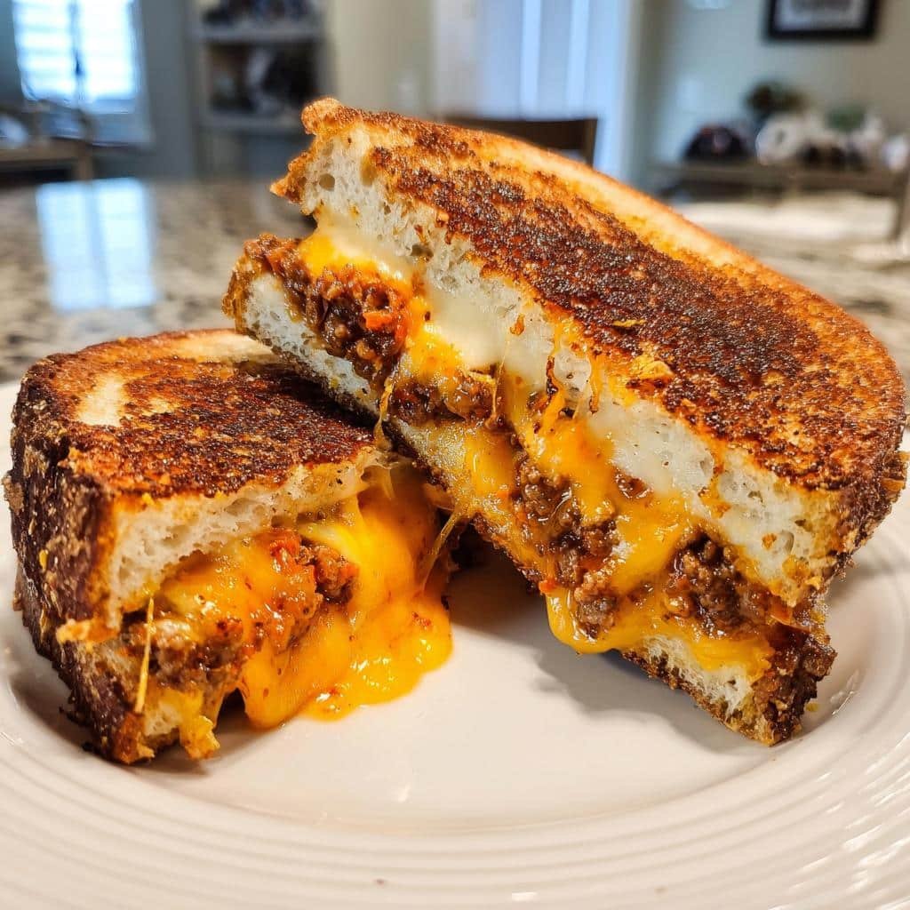 Air Fryer Pepper Jack Chorizo Melt