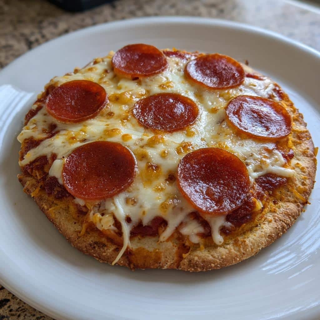 Air Fryer Pita Pizza Flatbread - detail 1