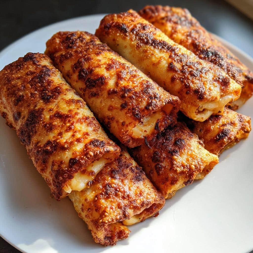 10-Minute Air Fryer Pizza Rolls - The Crispiest Bite Ever 4 Air Fryer Pizza Rolls - detail 1