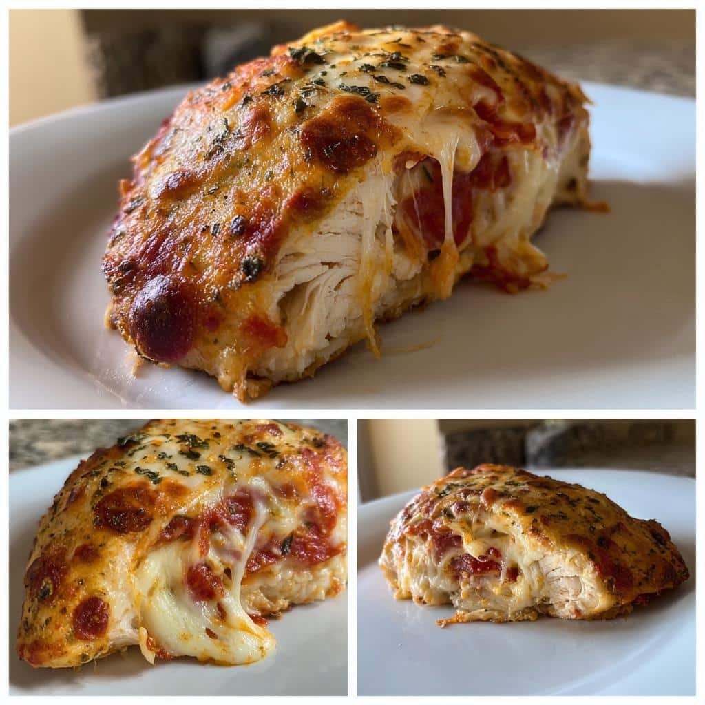 Air Fryer Pizza-Stuffed Chicken Breast - detail 1