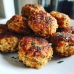 Air Fryer Plant-Based Meatballs (Lentil)