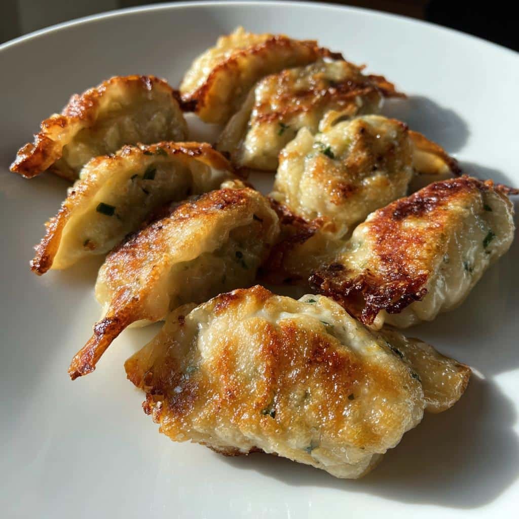 Air Fryer Pork & Chive Dumplings