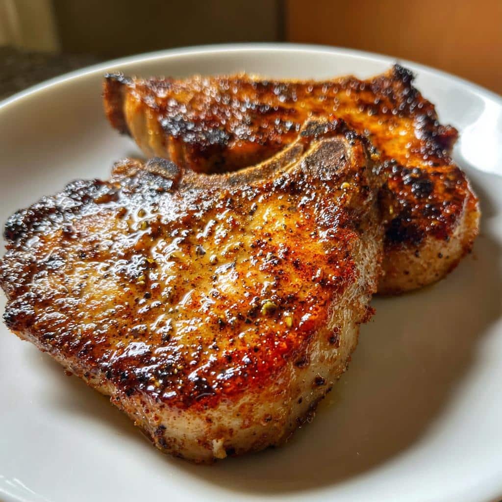 Air Fryer Pork Chops - detail 1