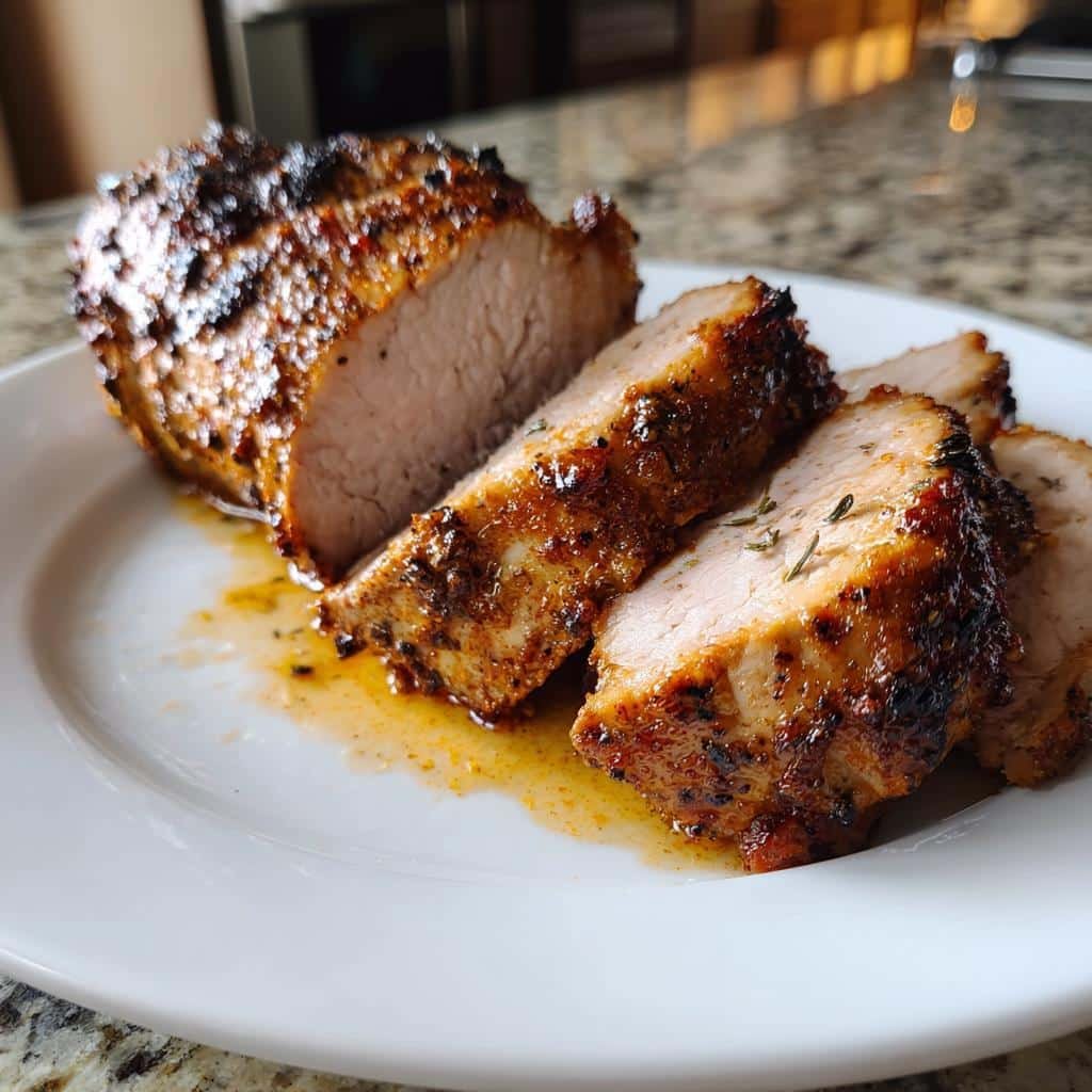Juicy Air Fryer Pork Tenderloin Ready in Just 15 Minutes 4 Air Fryer Pork Tenderloin - detail 1