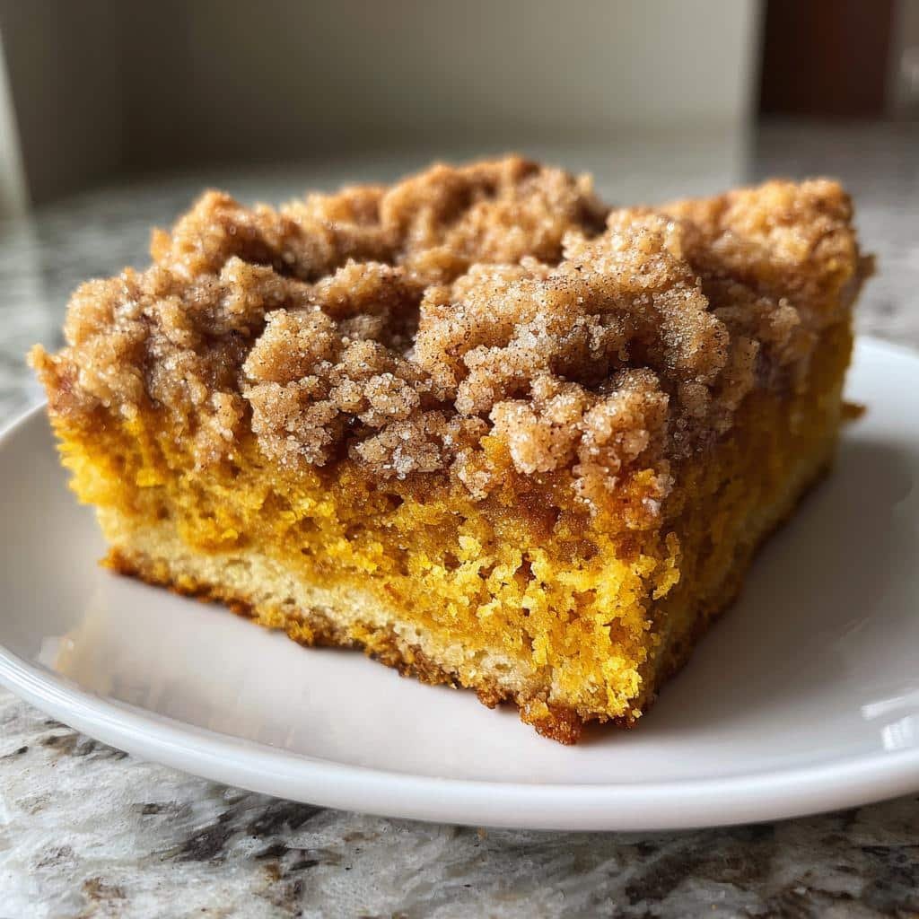 Air Fryer Pumpkin Spice Crumb Cake - detail 1