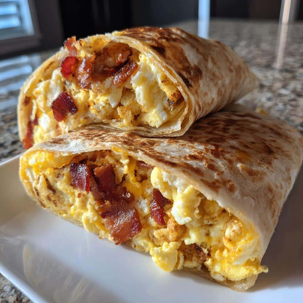 Air Fryer Quick 5-Minute Breakfast Wraps - detail 1