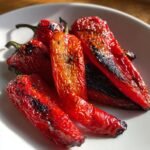 Air Fryer Roasted Red Peppers