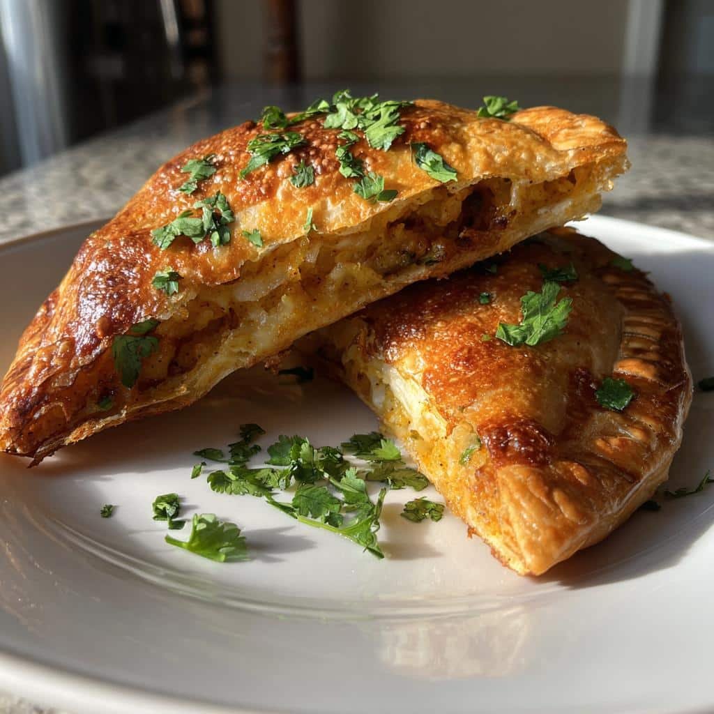 Air Fryer Samosa-Inspired Pizza Pockets - detail 1