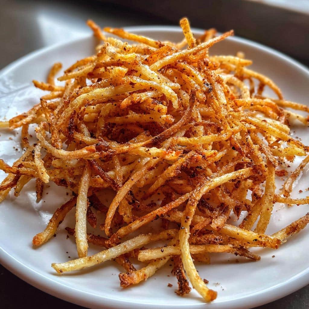 Crispy Air Fryer Shoestring Fries in 15 Minutes 4 Air Fryer Shoestring Fries - detail 1