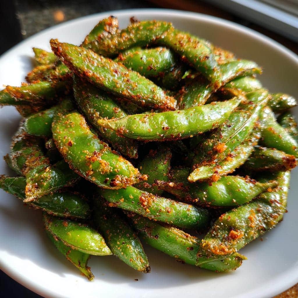 15-Minute Crispy Air Fryer Snap Peas - Addictive & Healthy 4 Air Fryer Snap Peas - detail 1