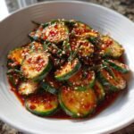 Air Fryer Spicy Korean Cucumber Salad