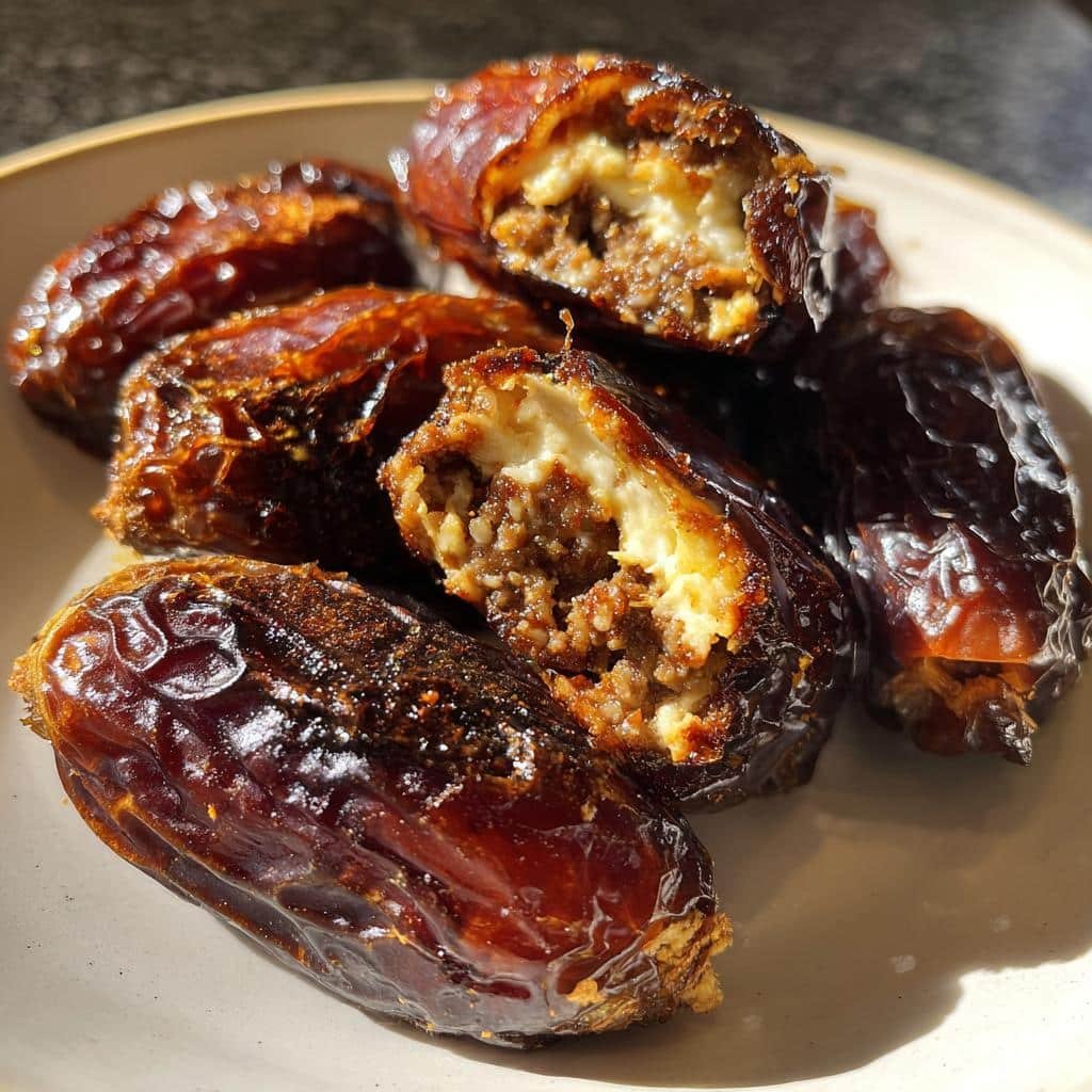 Air Fryer Stuffed Dates with Sausage - detail 1