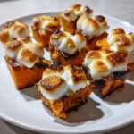 Air Fryer Sweet Potato Bites with Marshmallow