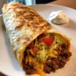 Air Fryer Taco Seasoned Beef Wraps