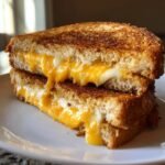 Air Fryer Three-Cheese Blend Melt