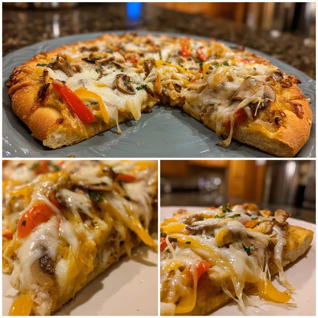 Air Fryer Vegan Cheese Pizza (Dairy-Free)