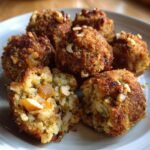 Air Fryer Walnut & Apple Stuffing Balls
