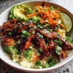 Juicy Air Fryer Whole 30 BBQ Chicken Bowl in 25 Minutes 5 Air Fryer Whole 30 BBQ Chicken Bowl