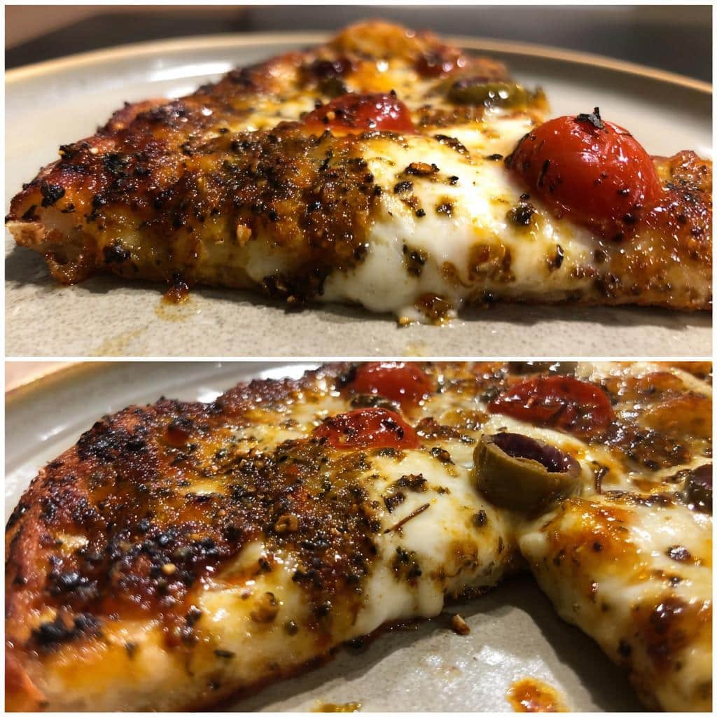 Air Fryer Za'atar Spiced Pizza - detail 1