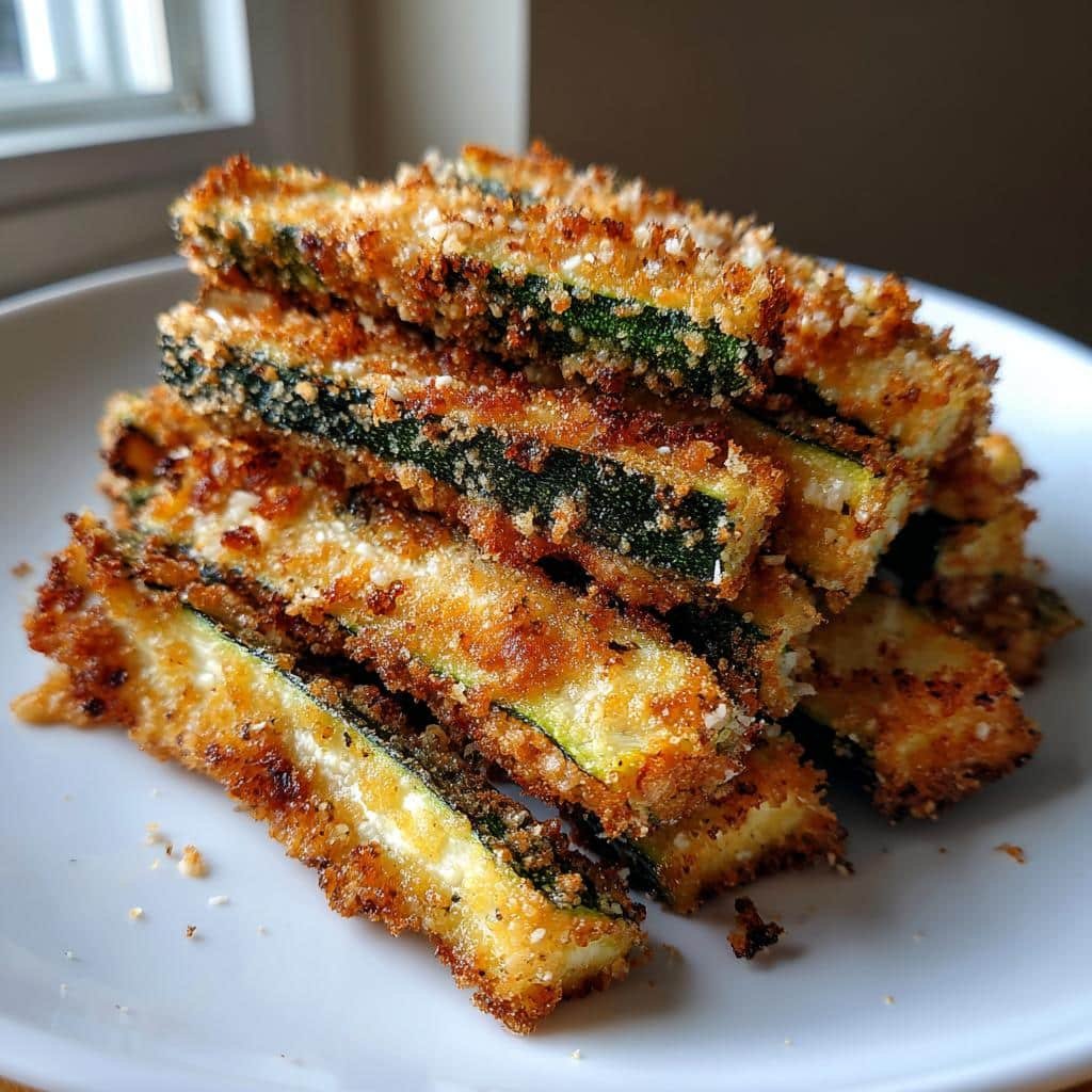 Crispy Air Fryer Zucchini Fries in Under 30 Minutes 4 Air Fryer Zucchini Fries - detail 1