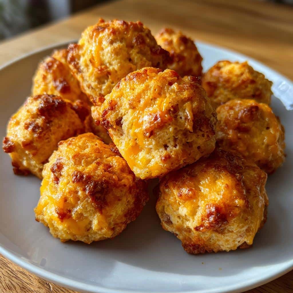 Air Fryer classic Cheesy Sausage Balls - detail 1
