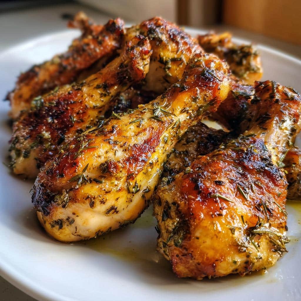 Air Fryer winter Garlic Butter Herb Air Fryer Drumsticks - detail 1
