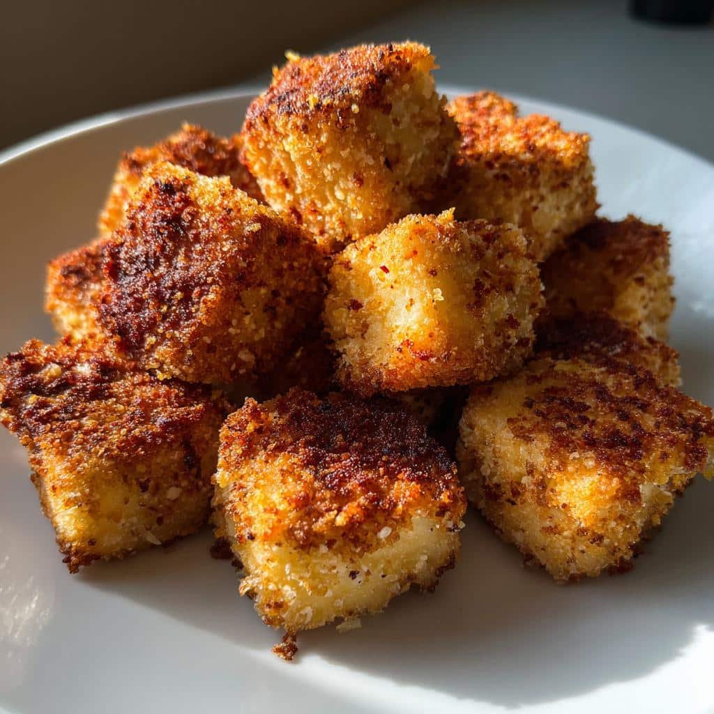 Air fryer tofu nugget bites (15 minutes) - detail 1