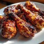 Balsamic Glaze Air Fryer Drumsticks